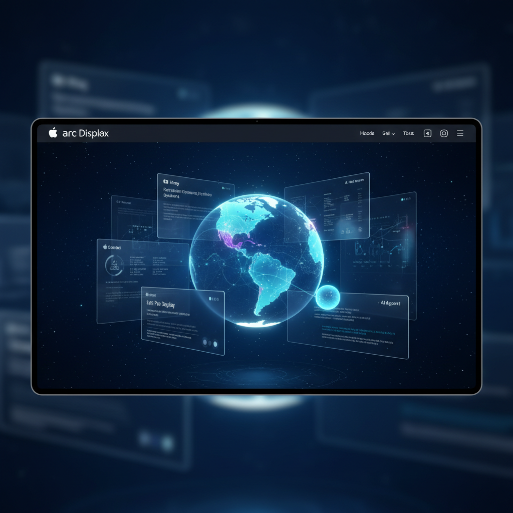 Mockup tema Spatial OS