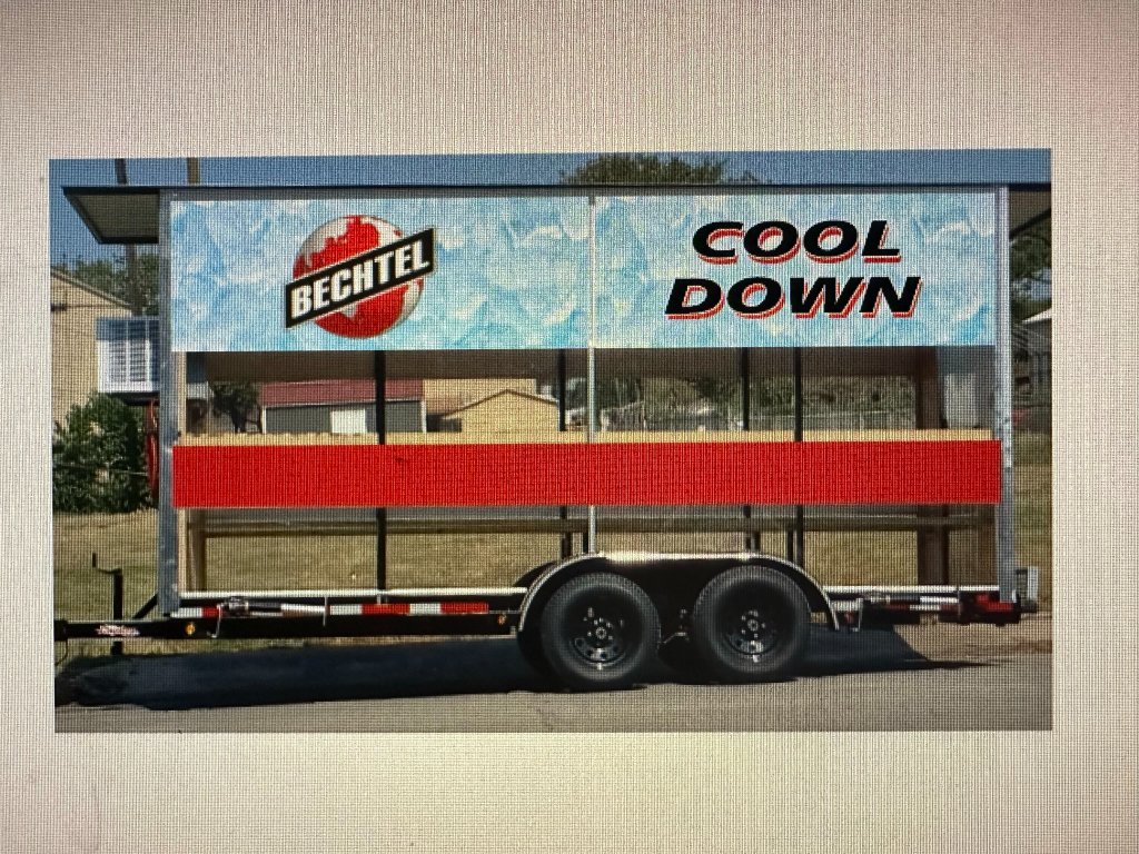 Bechtel Cool Down Trailer Wrap