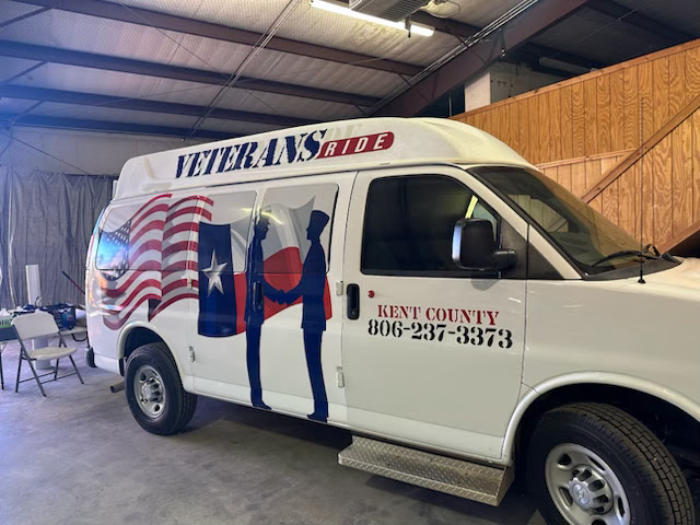 Veterans Ride Van Wrap