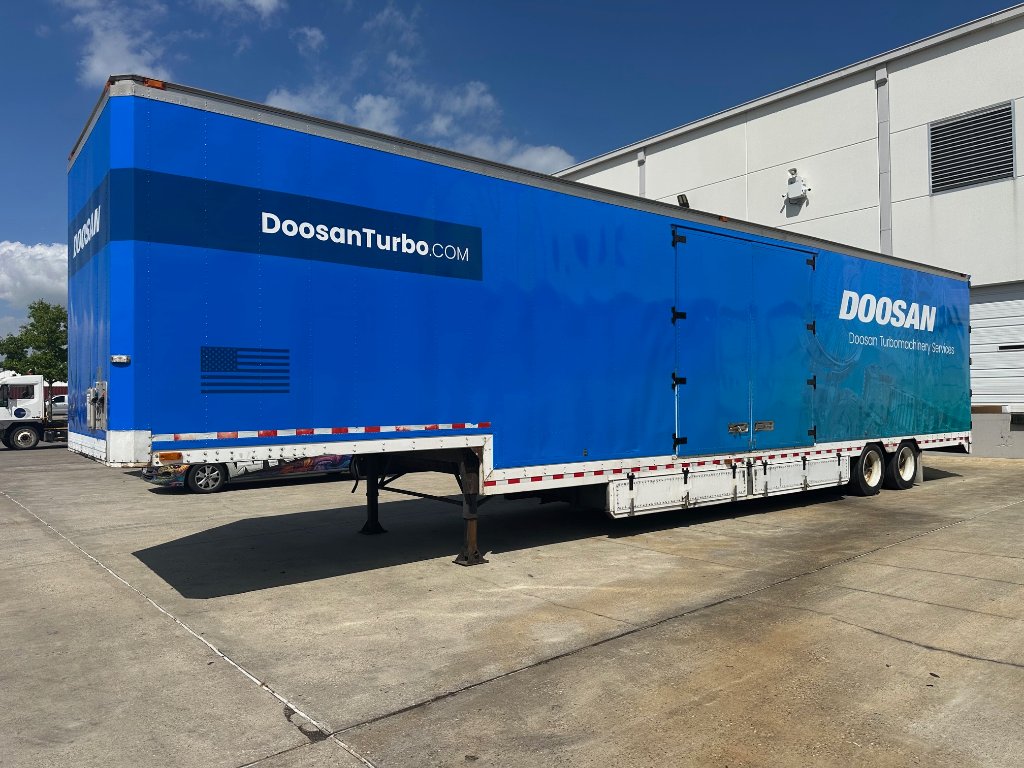 Doosan trailer wrap 3