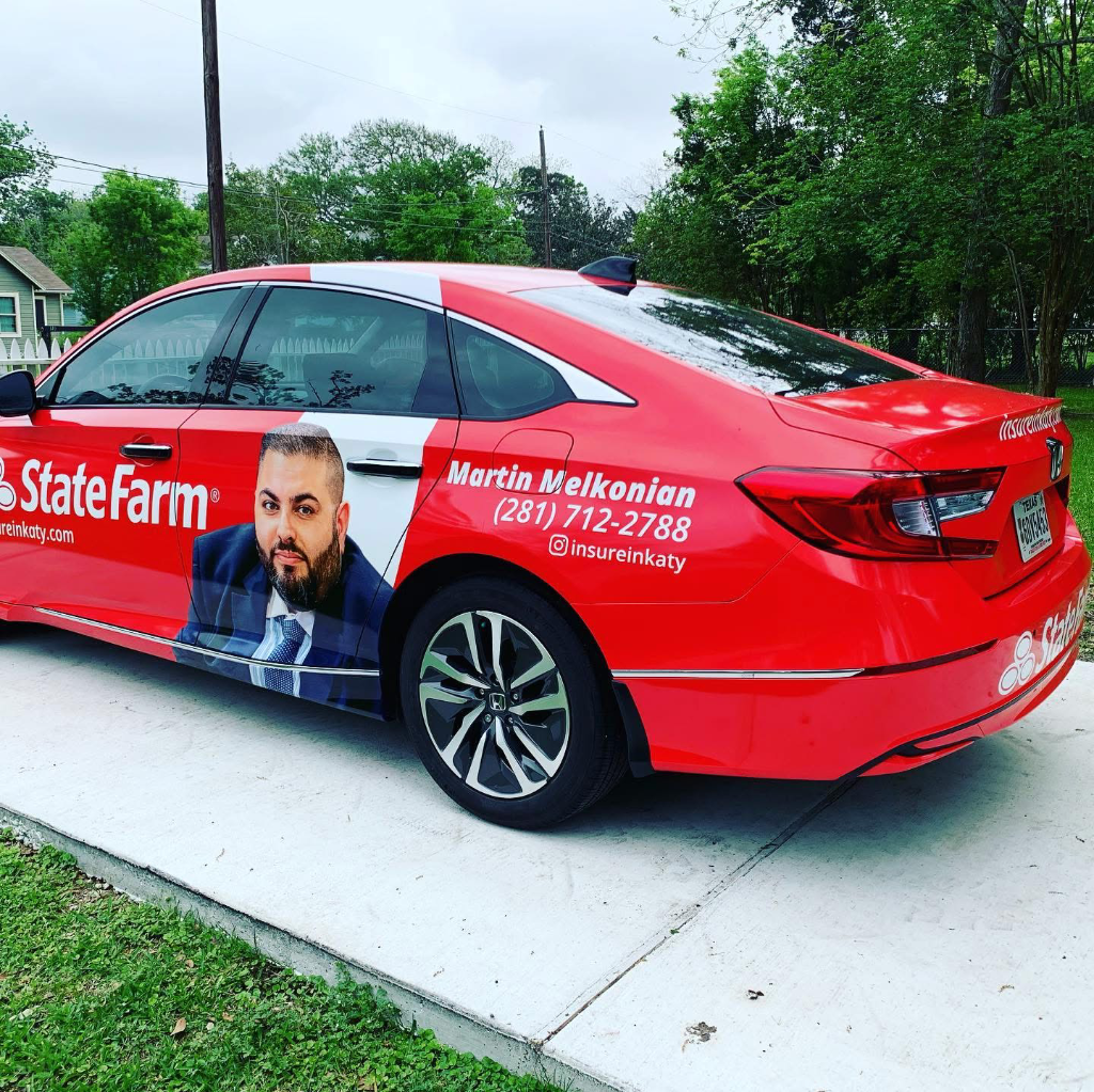 State Farm Insurance Car Wrap