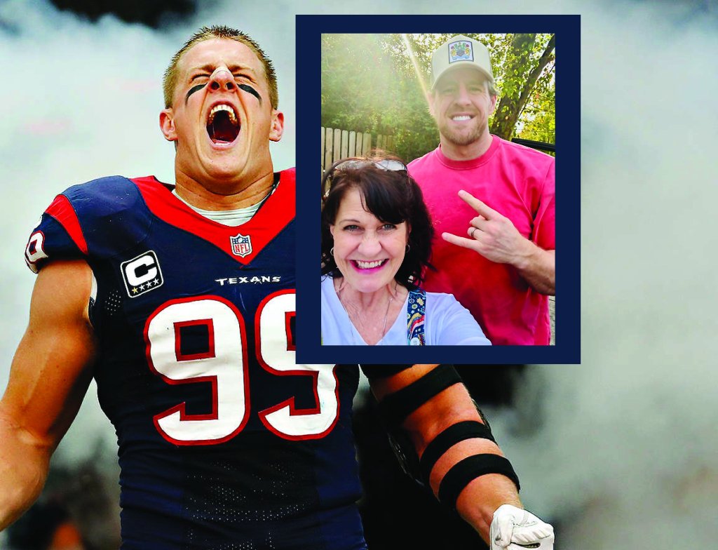 Christi with J.J. Watt