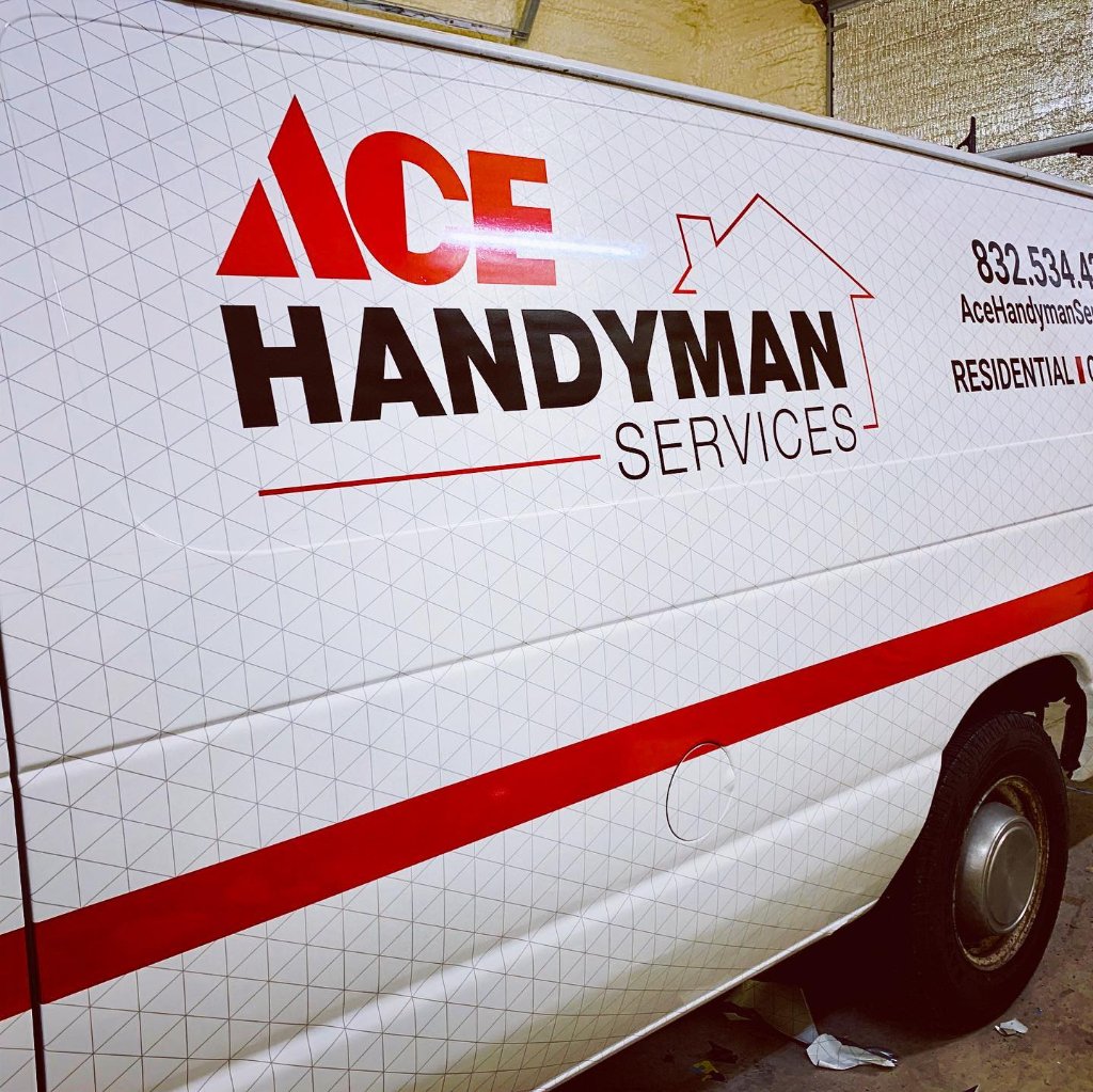 Ace Handyman Services Van Wrap