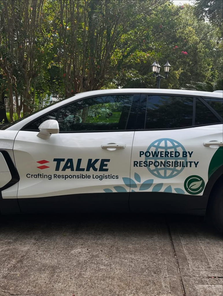 Talke Logistics Car Wrap