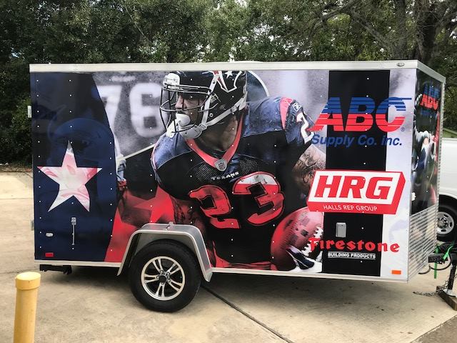 HRG Halls Rep Group Trailer Wrap