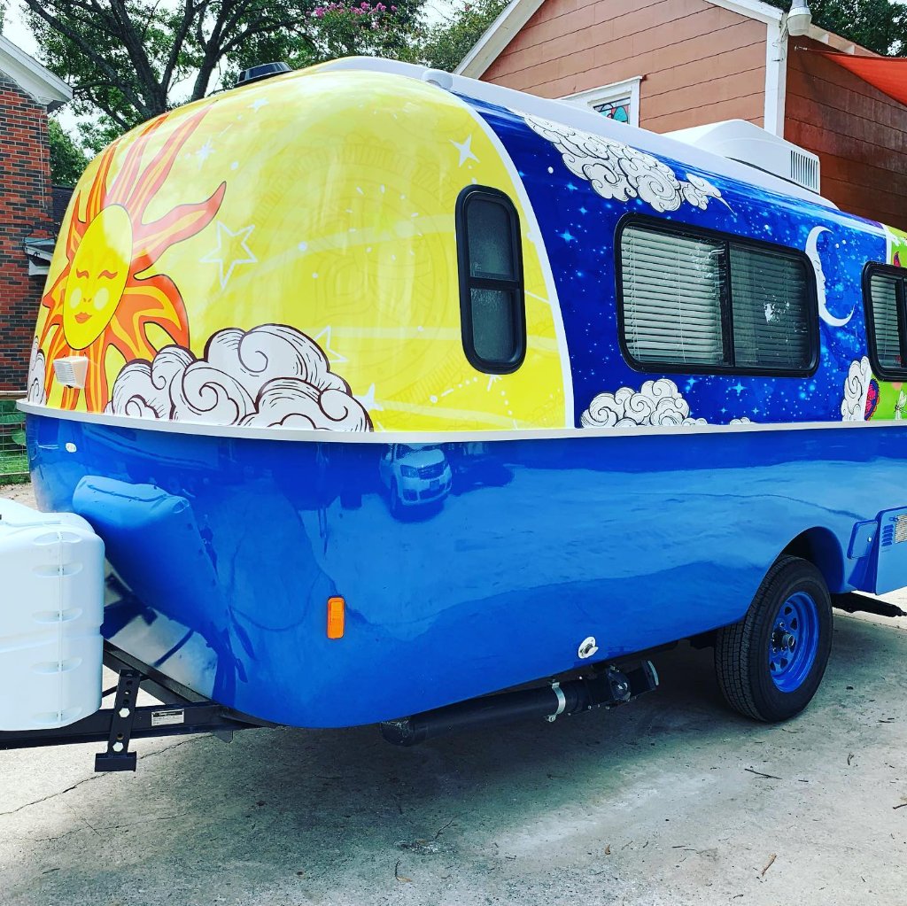 Sun & Moon Camper Trailer Wrap