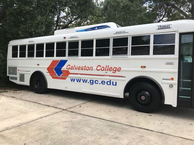 Galveston College Bus Wrap