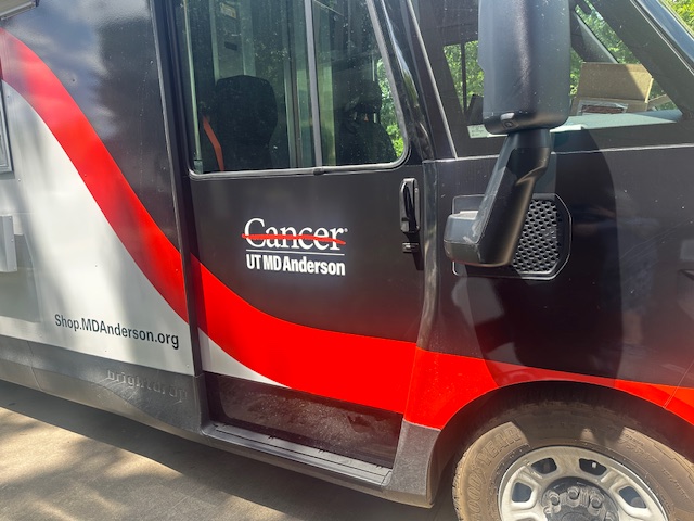 Cancer UT MD Anderson Van Wrap