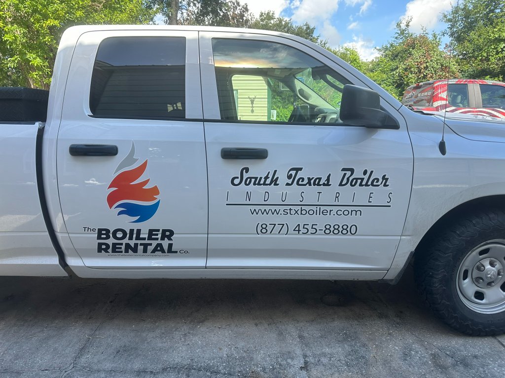 South Texas Boiler Industries Truck Wrap