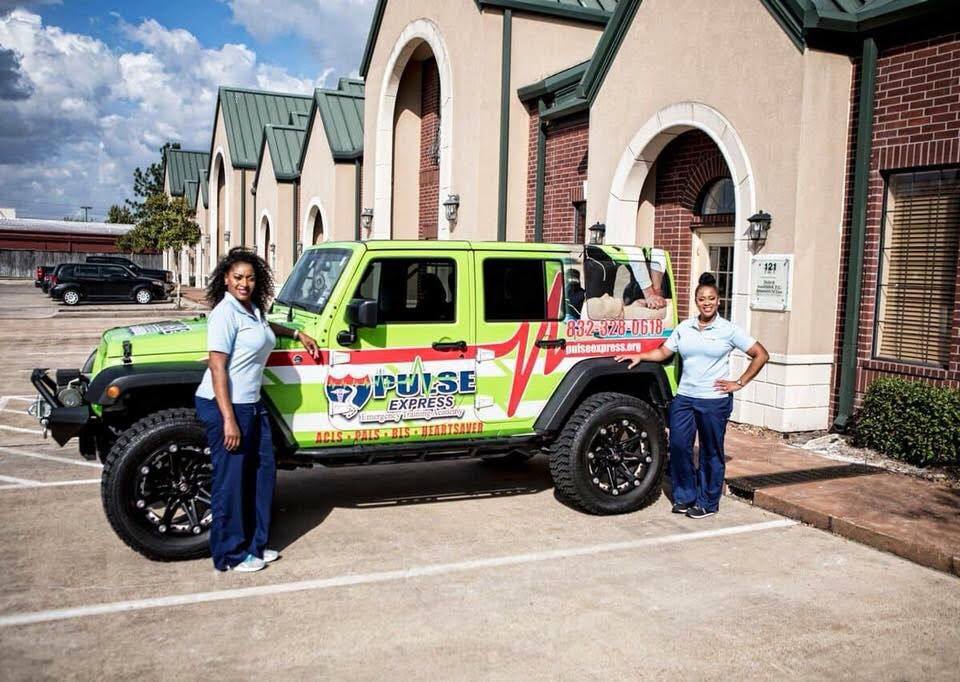 Pulse Express Emergency Training Jeep Wrap