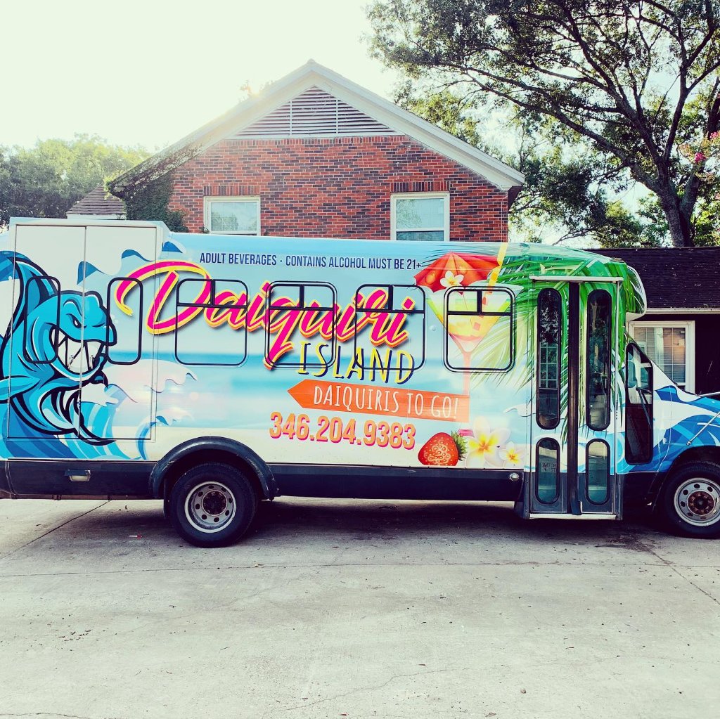 Daiquiri Island Bus Wrap