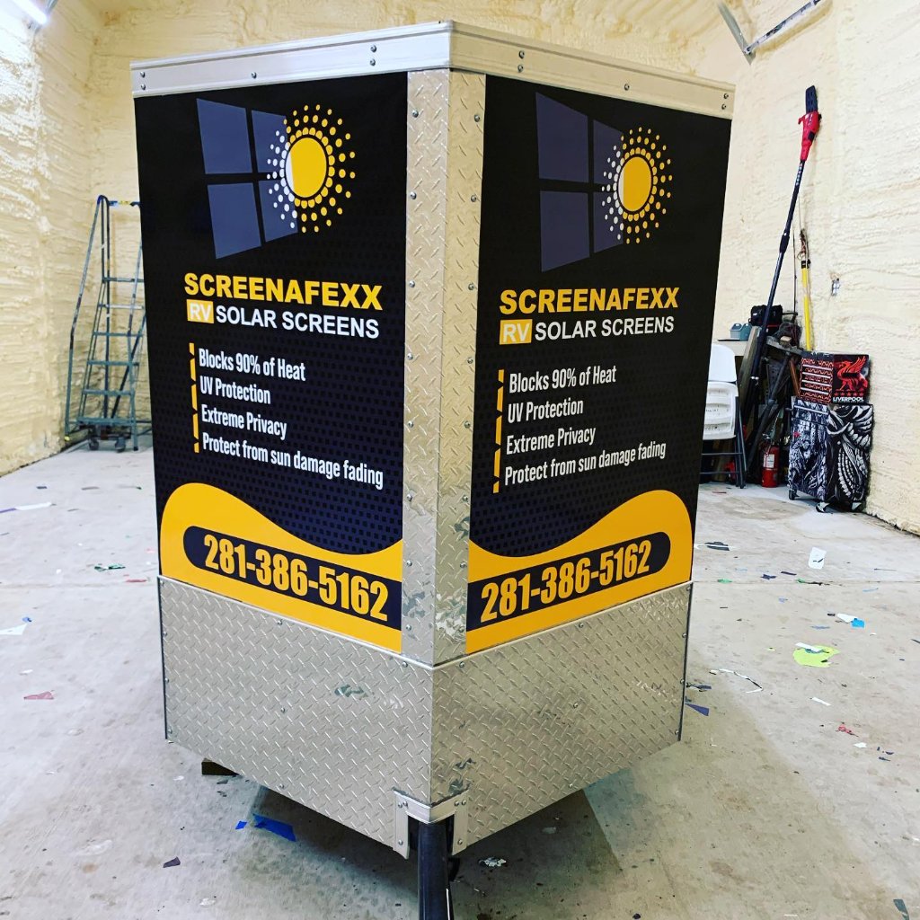 Screenafexx RV Solar Screens Box Wrap
