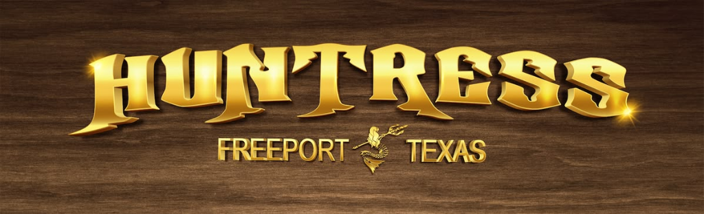 Huntress Freeport Texas Boat Graphic