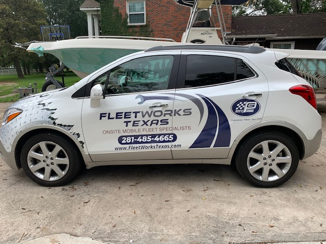 FleetWorks Texas SUV Wrap