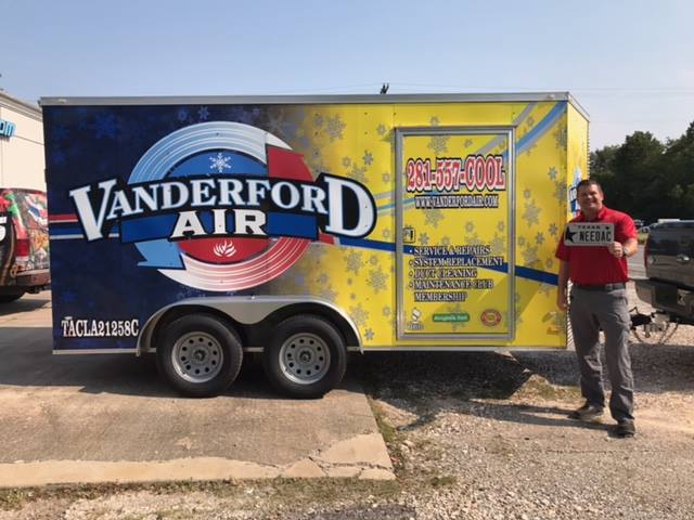 Vanderford Air Trailer Wrap