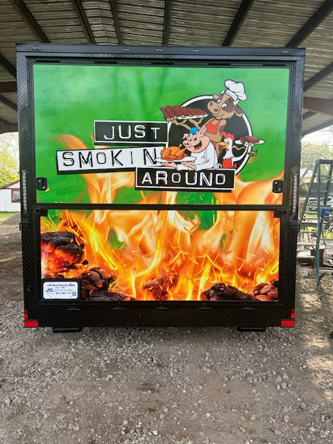 Just Smokin Around BBQ Trailer