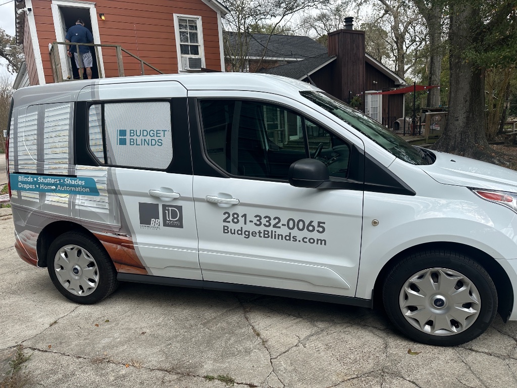 Budget Blinds Fleet Van