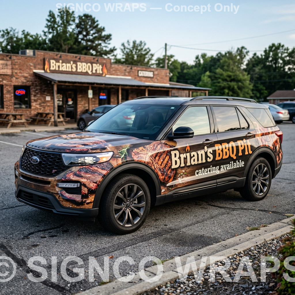 Brian's BBQ Pit SUV