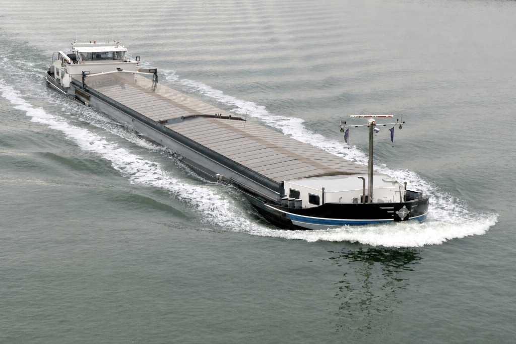 Barge Gauging & Gewichtscontrole