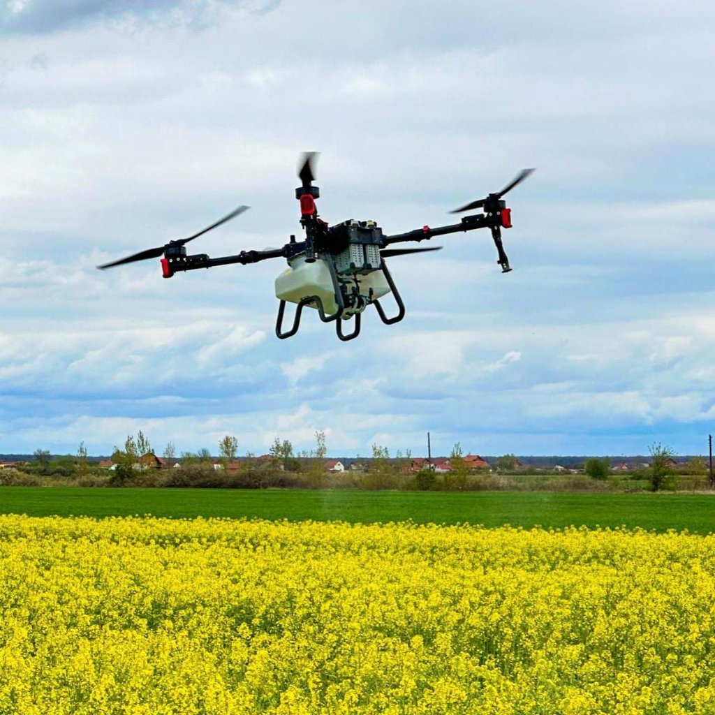 XAG P150 Max landbouwdrone spuit koolzaad precisiespuiten België