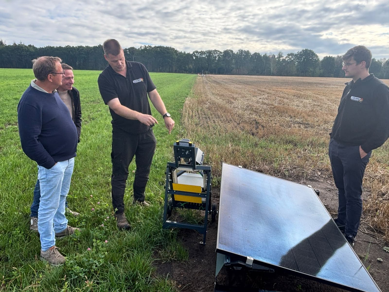 Agri Drones op bezoek bij Jacob van den Borne