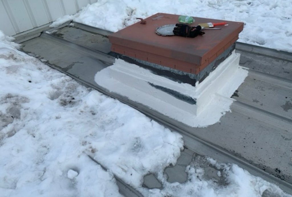 Metal roofing project 4