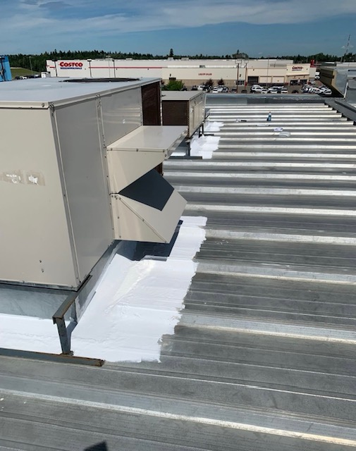 Metal roofing project 1