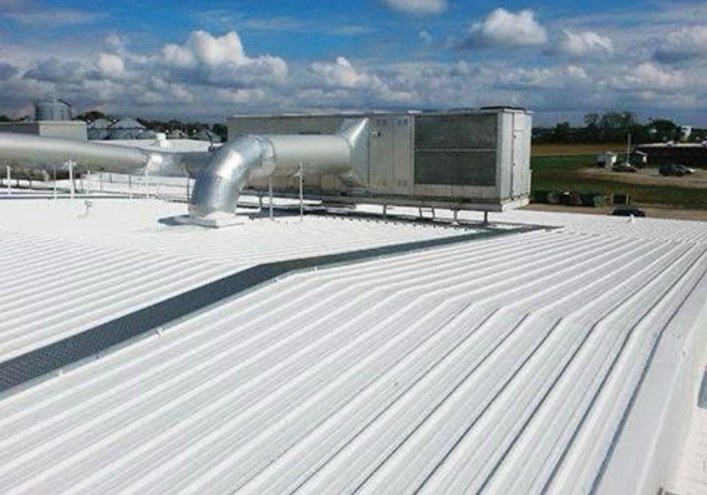 Metal roofing project 9