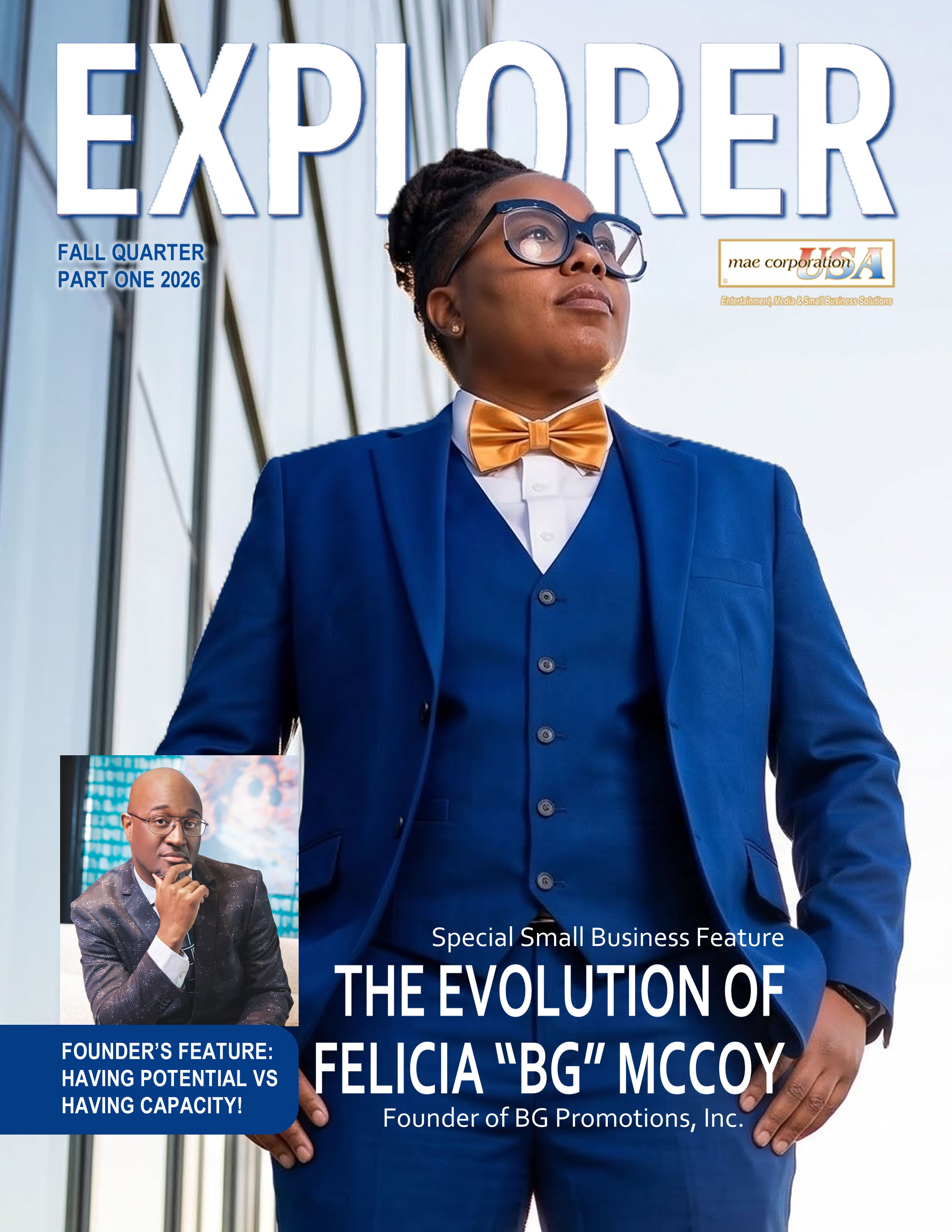 MAE Explorer Magazine Fall Premiere Part One Issue 2026
