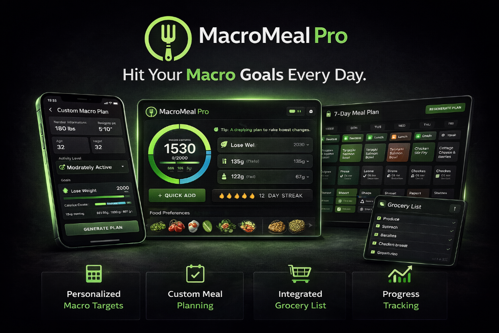 MacroMeal Pro