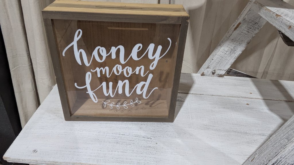 Honeymoon Fund Card Box