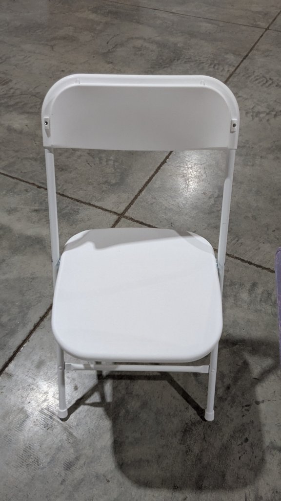 White Folding Chair