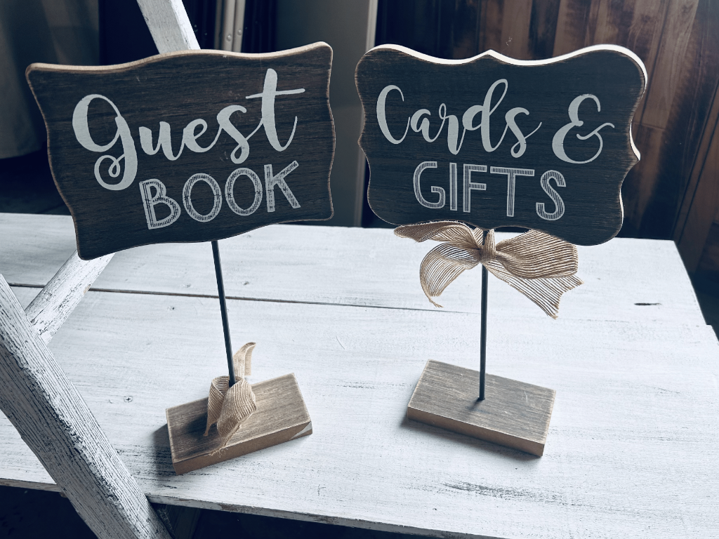 Guest Book & Cards and Gifts Sign Set