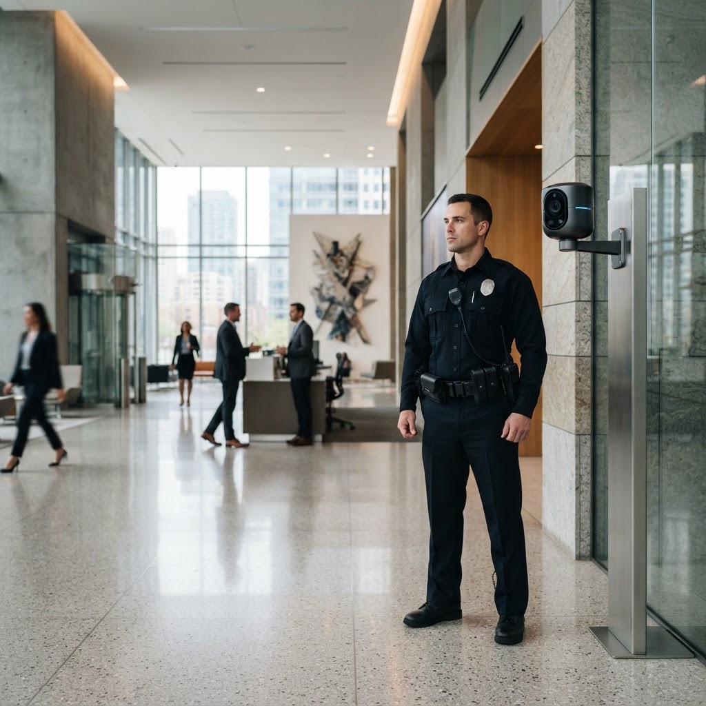 Hybrid AI+Human vs Traditional Guard-Only Security
