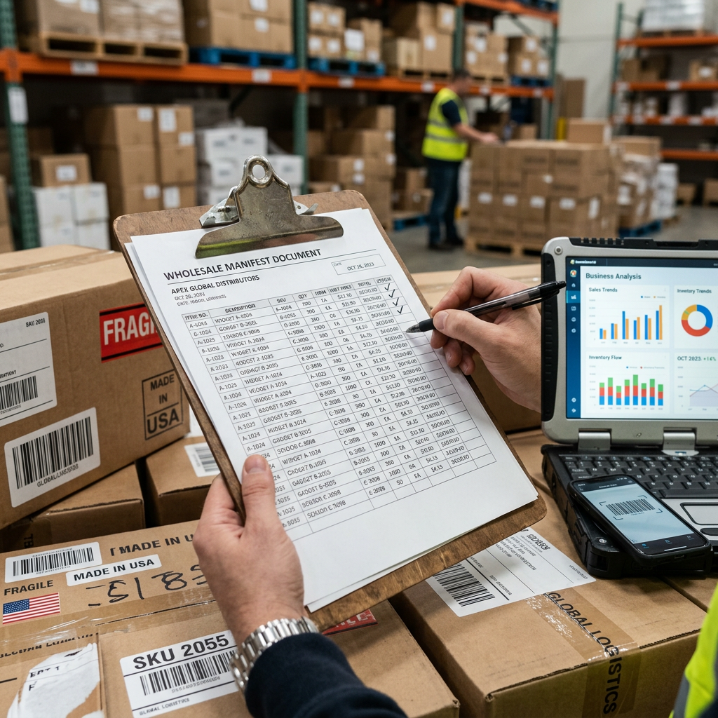 The Truth About Wholesale Manifests: How to Read One and What to Watch For
