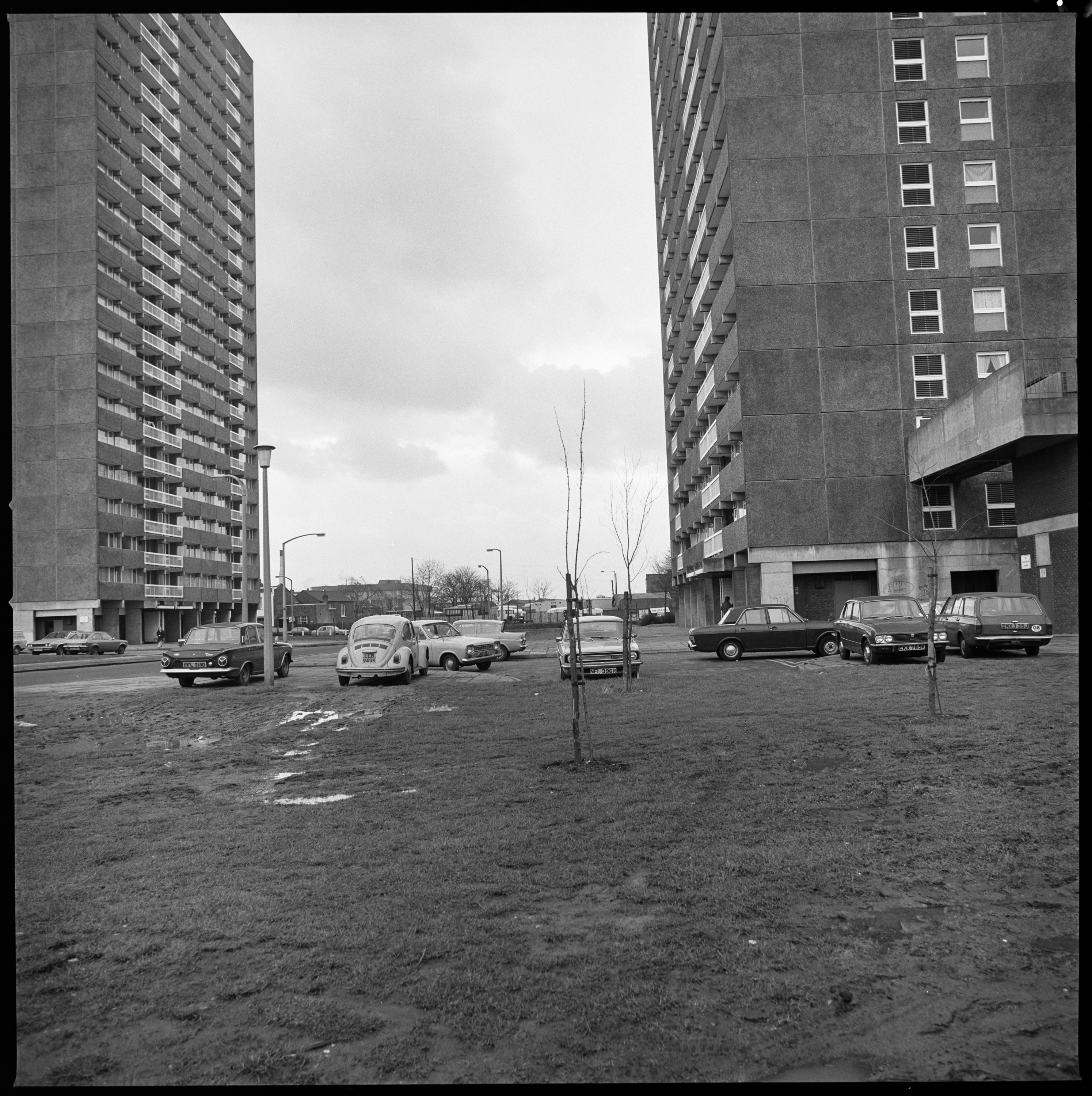 Alma Estate tower blocks, 1980