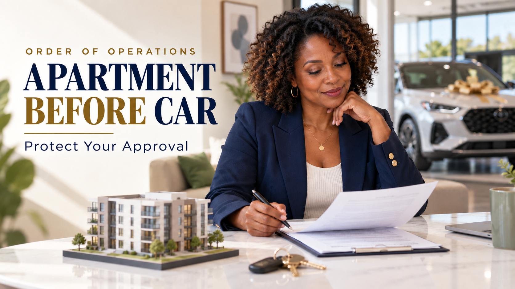 Bestie, Don't Buy That Car Before You Rent That Apartment