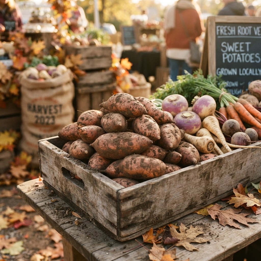 Sweet Potatoes and Fall Root Vegetables: The Underground Stars of Your Autumn Table