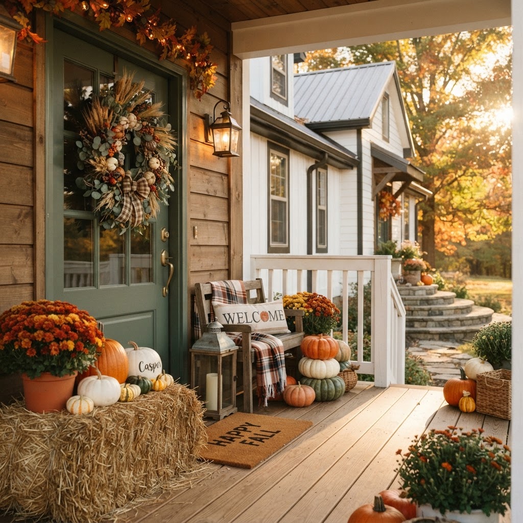 Fall Porch Decor