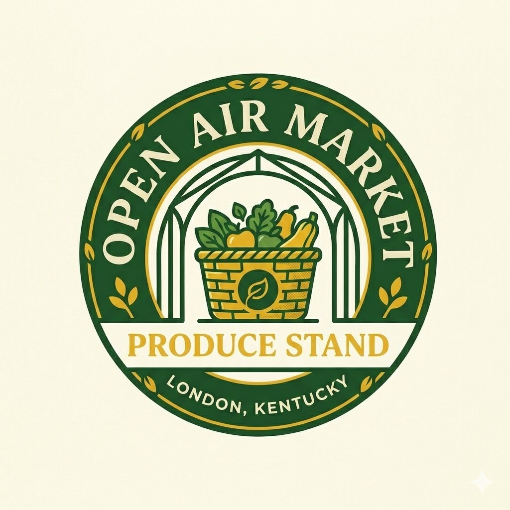 Open Air Market Produce Stand logo