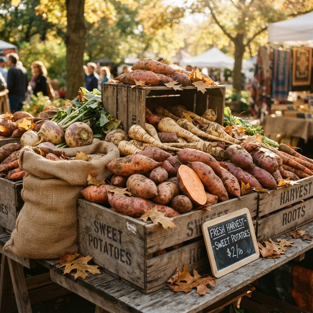 Root Down Into Fall: Sweet Potatoes and Seasonal Vegetables Worth Celebrating Right Now