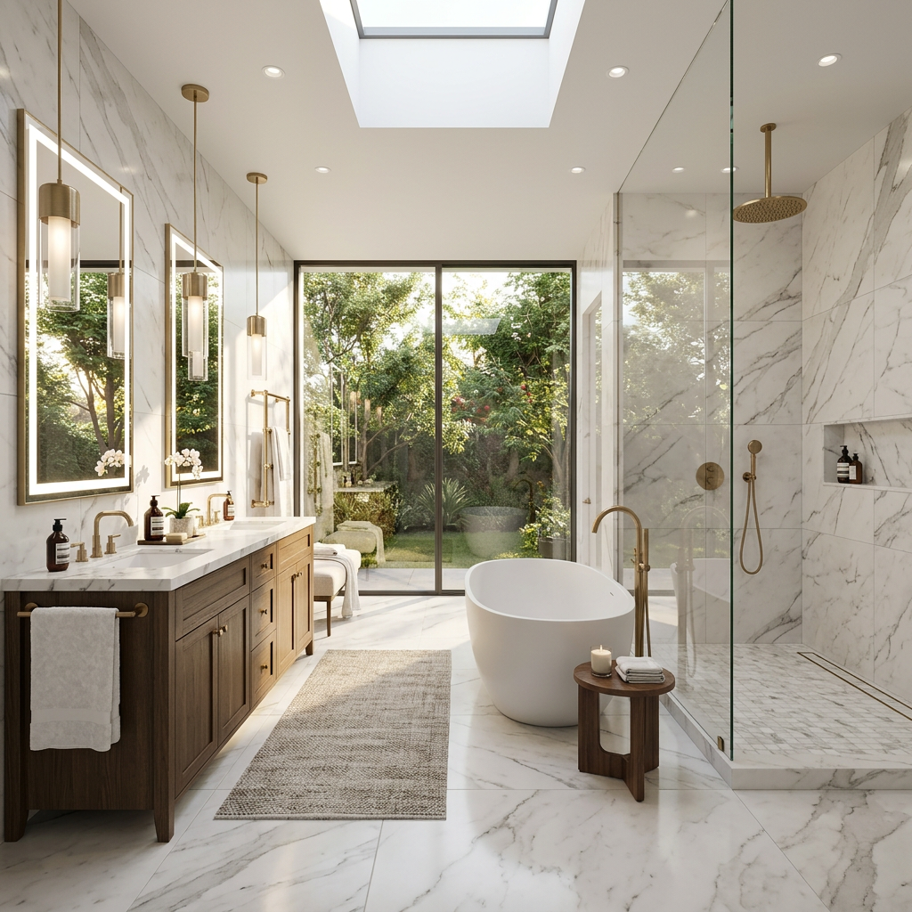 Bathroom background