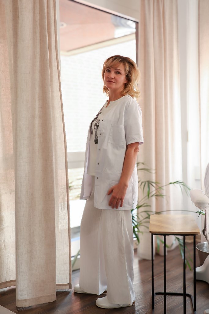 Lydia Wulf im Behandlungsraum