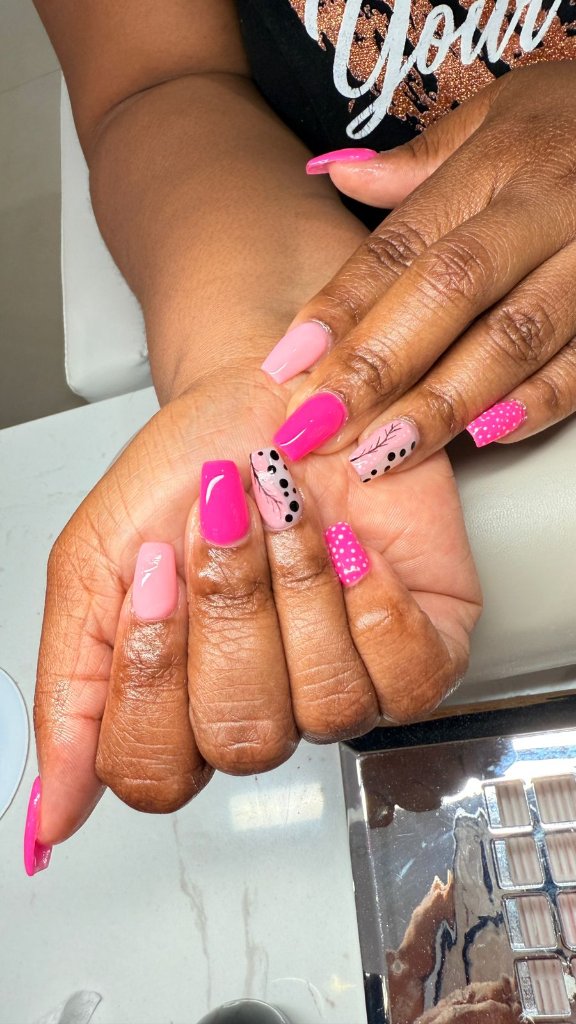 Nail design at Crystal Waters Spa Witbank