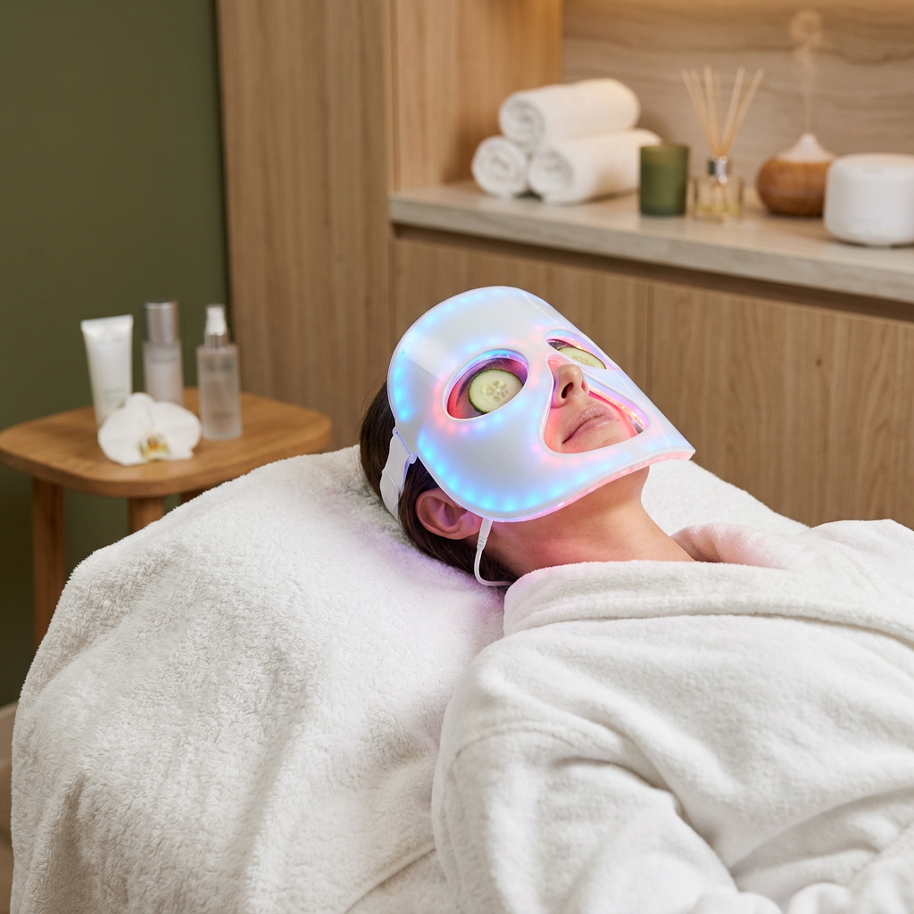 Professional facial treatment in Witbank at Crystal Waters Spa