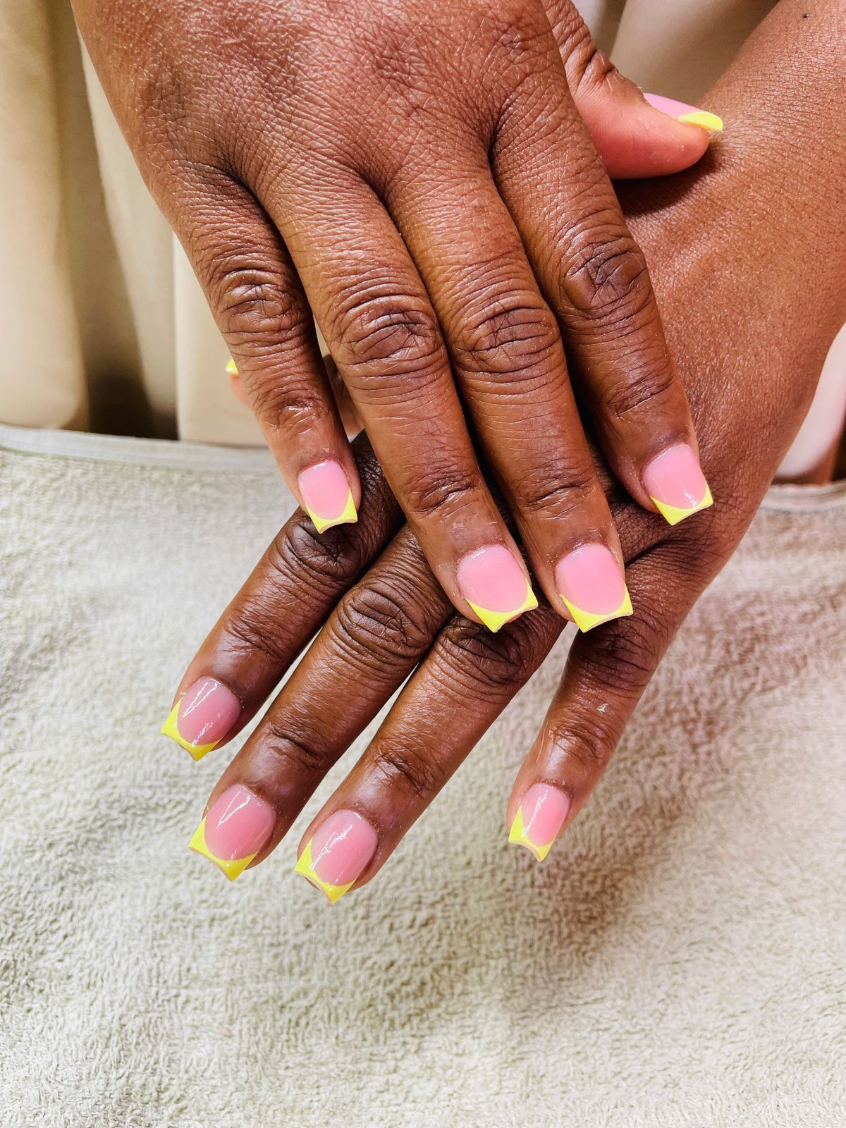 Nail work at Crystal Waters Spa in Witbank