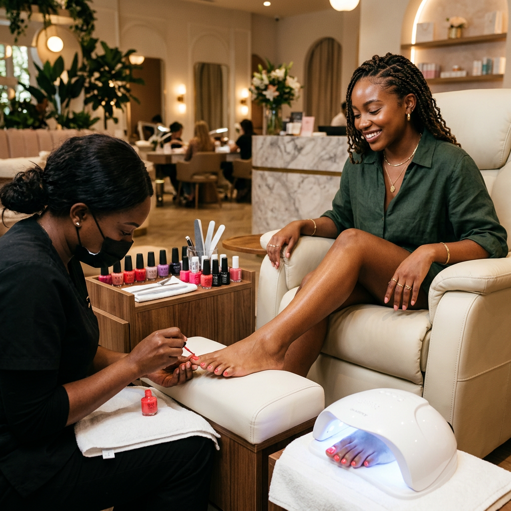 Gel Pedicure