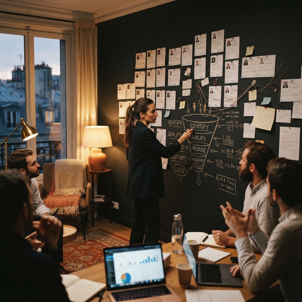 Sales war room — recruteur Sales & GTM