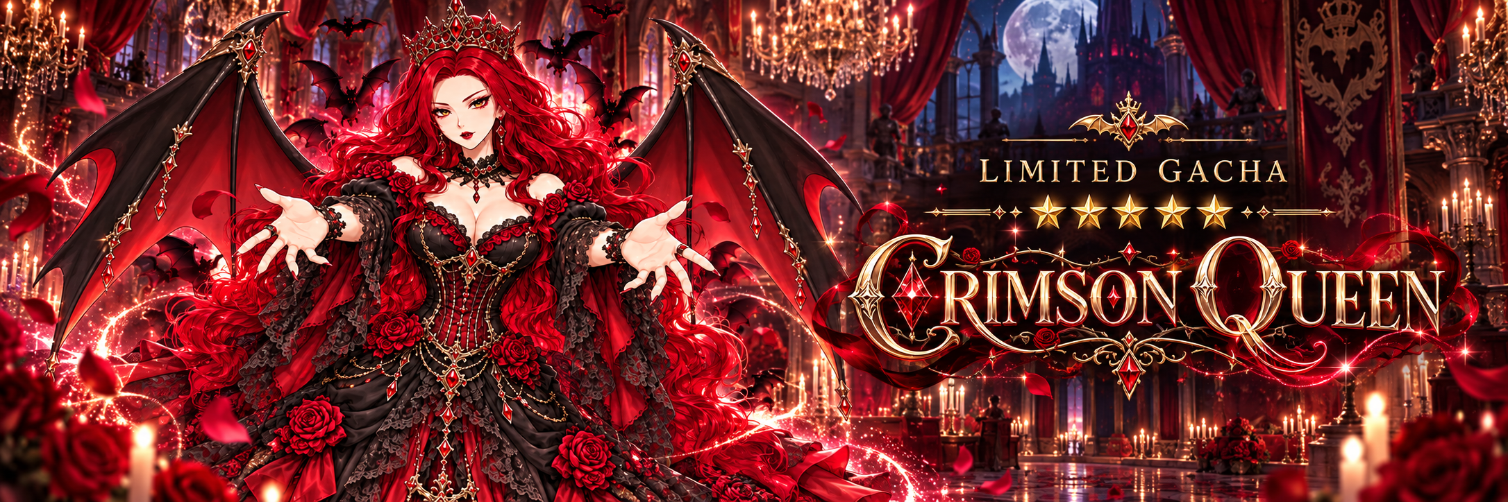 Crimson Queen Gacha Banner