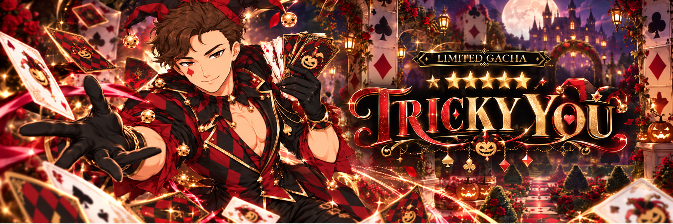 Tricky You Halloween Gacha Banner